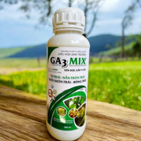 Chai phân bón GA3 Sữa Mix Cao cấp Phóng Đọt - Bật Chồi - Đẹp Trái cao cấp 500ml/2phuy