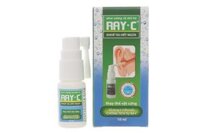 Chai phun sương Ray-C Natri bicarbonat vệ sinh tai, làm sạch ráy tai chai 10ml