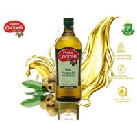 Chai  POMACE 1 Lít -- DẦU Ô LIU TINH CHẾ SX Ý PIETRO CORICELLI Olive Oil (HALAL) (BQM)