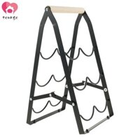 Chai Rượu Kệ Gỗ Dễ Dàng Vệ Sinh Giá Đỡ Chai 3 Tầng Cho Gia Đình Hoặc Thanh SHOPSKC3871