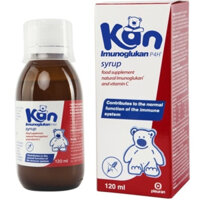 Chai Siro Kan ImunoGlukan 120ml tăng đề kháng cho Bé - SYRUP KAN Imuno Glukan SHC - Cam kết chính hãng 100%