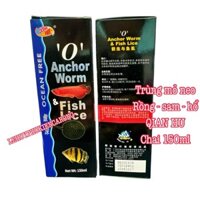 Chai Số 0 Trùng Mỏ Neo 150ml 500ml (QIAN HU NEW VISON) Giành Cho Hồ Cá