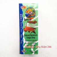 Chai số 3 : Special Arowana External Bacteria & Fungus Away thuốc chữa bệnh cho cá rồng – thuốc cá rồng ocean free