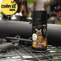 Chai sơn Samurai H2 chịu nhiệt chống cháy màu đen mờ 300ml