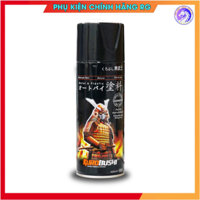 Chai sơn xịt Samurai lót nhựa nhám mã KPP chuyên dụng tăng độ bám chống bong tróc trên bề mặt nhựa nhám đen, hợp kim