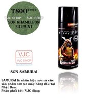 Chai sơn xịt sơn xe máy cao cấp SAMURAI Sơn 3D KHAMELEON mã T800****  dung tích 400 ml