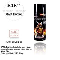 Chai sơn xịt sơn xe máy cao cấp SAMURAI sơn bóng màu trong mã K1K** dung tích 300 ml