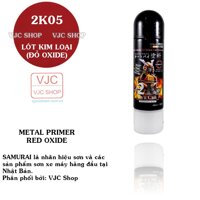 Chai sơn xịt sơn xe máy cao cấp SAMURAI sơn lót kim loại cao cấp màu đỏ mã 2K05 dung tích 400 ml