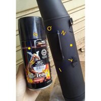 Chai sơn xịt sơn xe máy Samurai H1 H2 Sơn Chịu nhiệt màu bạc hoặc màu đen mờ