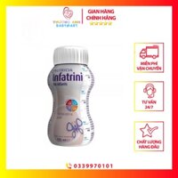 Chai Sữa Nutricia Infatrini 125ml Dinh Dưỡng Dành Cho Trẻ Sơ Sinh Đến 18 Tháng