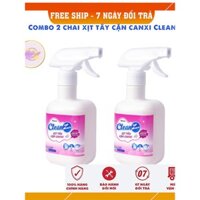 Chai tẩy cặn canxi Cleanz chống ăn mòn Inox kim loại vệ sinh vòi hoa sen vách kính dung tích 330 ml