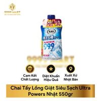 Chai Tẩy Lồng Giặt Siêu Sạch Ultra Powers Nhật 550gr