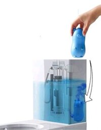 Chai thả bồn cầu hình heo