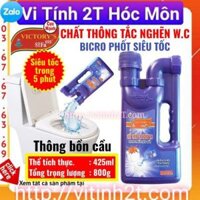 Chai thông cầu, Chất chống tắc nghẽn W.C Victory's SiFa 999 Bicro phốt siêu tốc thể tích 425ml tổng trọng lượng 800g hiệu quả