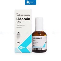 Chai Thuốc tê dạng xịt Lidocain 10% dùng tại chỗ ngoài da