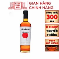 [Chai thủy tinh 500ml] Nước mắm chay cao cấp Làng Chài Xưa nấm ngọt Shiitake Nhật Bản, đậu nành, thơm dứa