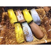 Chai thuỷ tinh đựng nước ép hoa quả, sữa hạt (200ml/310ml/500ml)