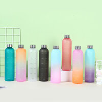 Chai thủy tinh miệng nhỏ Dung tích lớn Sơn phun Gradient Hàng có sẵn Bán buôn Cốc nước thể thao Nhà sản xuất Cung cấp Thương mại điện tử xuyên biên giới