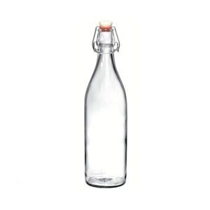 Chai thủy tinh nắp cài Giara Bormioli Rocco - 1L