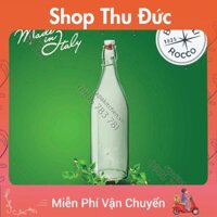 Chai Thủy Tinh Vuông Swing Bormioli Rocco - 1 Lít DTK453265 - Shop Thu Đức - Square glass bottle Swing Bormioli Rocco - 1 liter