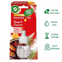 Chai tinh dầu cắm điện Airwick Refill AWI2755 Orange & Cinnamon 19ml (Hương cam, quế)