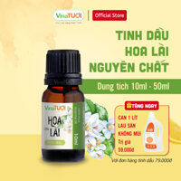 Chai Tinh Dầu Hoa Lài Hoa Nhài VINA TƯƠI chính hãng 10ml/50ml Khuếch Tán Thơm Phòng Khách Sạn, Xông Hơi Massage