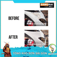 Chai xịt bả matit KP1 Samurai Sơn lót bột bả lấp vết trầy xước
