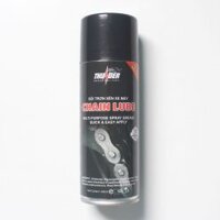 Chai xịt bôi trơn, bảo dưỡng sên xích xe máy, mô tô Thunder Chain Lube 400m