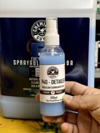 Chai xịt bóng nhanh có Wax Chemical Guys P40 Detailer Spray With Carnauba Chai Sang Nhỏ 100ml