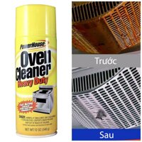 Chai xịt bọt Oven Cleaner vệ sinh dầu mỡ hạng nặng, bếp gas, lò vi sóng, khay nướng, lò nướng,...