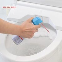 Chai Xịt Bọt Tẩy Rửa Bồn Cầu Dạng Bọt Tuyết, Loại Bỏ Vi Khuẩn, Vế Ố Vàng - Dung Tích 500ML