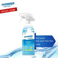 Chai xịt bọt tuyết Seaways tẩy cặn can xi bằng tinh chất chanh
