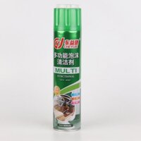 Chai Xịt Bọt Tuyết Vệ Sinh Ghế Xe Hơi Xe Ô Tô Multi (Xanh Lá)
