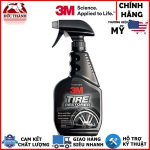 Chai xịt chăm sóc lốp phục hồi cao su 3M Tire Restorer PN39042 473ml