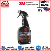 Chai xịt chăm sóc lốp phục hồi cao su - 3M Tire Restorer PN39042 473ml (Đen) tặng kèm khăn 3M xanh hoặc vàng