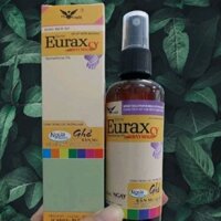 CHAI XỊT CHẶN NGAY CƠN NGỨA 7 MÀU EURAXcy 100ML LOẠI BỎ GHẺ NGỨA GHẺ NƯỚC NGỨA DO KÝ SINH TRÙNG