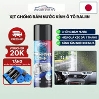 Chai XỊT CHỐNG BÁM NƯỚC KÍNH xe ô tô - JP24 Raijin dung tích 204ml KHO SỈ TOÀN QUỐC