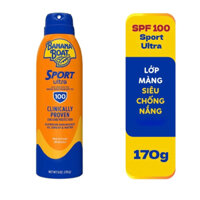 Chai xịt chống nắng thể thao Banana Boat SPF100 ( 170g)