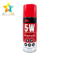 Chai xịt chống rỉ sét, tẩy rỉ sét 3M 5W; dung dịch tẩy rửa bôi trơn chống gỉ; vệ sinh sên xe máy - 318Ml