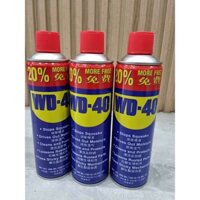 Chai xịt chống rỉ sét và bôi trơn, loại chai 469 ml, tẩy bay rỉ sét nhanh chóng WD40