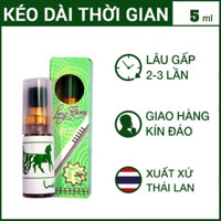 Chai xịt chống xuất tinh sớm Thái Lan Long Time Lạnh hộp 1 chai 5ml