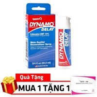 CHAI XỊT CHỐNG XUẤT TINH SỚM DYNAMO DELAY - KÉO DÀI THỜI GIAN QUAN HỆ