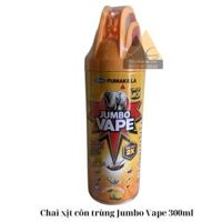 Chai xịt côn trùng Jumbo-Vape 300ml                         &nbsp(&nbspHương Cam Chanh Tự Nhiên&nbsp)
