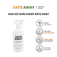 Chai xịt đuổi chuột chuyên dụng cho ô tô RATS AWAY 500ml - 1 Chai 500ml