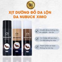 Chai xịt dưỡng phục hồi màu nubuck và da lộn Renovator Ximo cao cấp cho giày, áo khoác, túi xách, ví, áo XI12