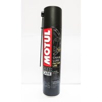 Chai xịt dưỡng sên, dưỡng xích bôi trơn xích Motul C4 Chain Lube Factory Line 400ml nhập khẩu Pháp