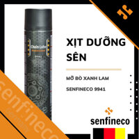 Chai Xịt Dưỡng Sên Senfineco 9941 Mỡ Bò Xanh, Chống Văng, Chống Ăn Mòn Dung Tích 650 ML Chuẩn Đức