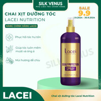 Chai xịt dưỡng tóc Lacei Nutrition tím, dung tích 200ml, dùng dưỡng tóc hoặc chống rát khi nhuộm - SilkVenus