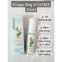 Chai xịt giảm đau họng keo ong Vitatree 30ml xịt họng vitatree, xịt keo ong vitatree