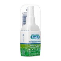CHAI XỊT GIẢM NGỨA CÔN TRÙNG CẮN, VIÊM DA Benadryl Extra Strength Anti-Itch Spray 59ml